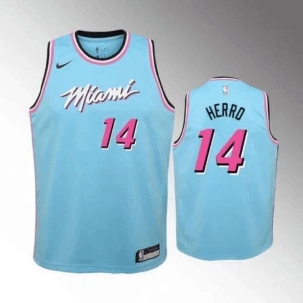 Youth Miami Heat #14 Tyler Herro Jersey 14